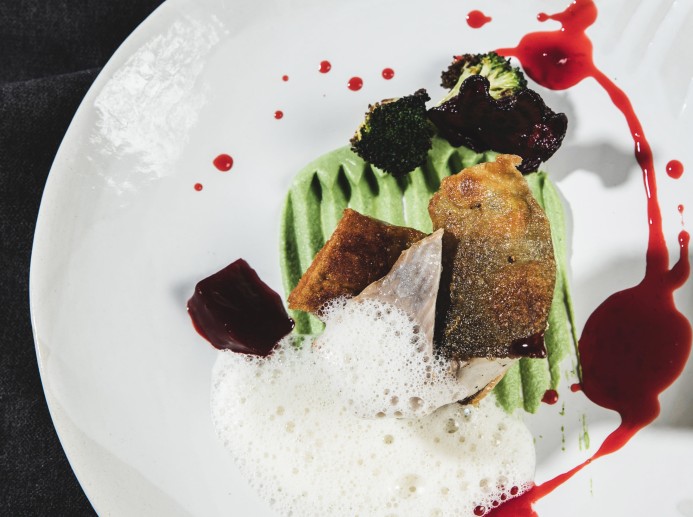 Hauptspeise im À la Carte Restaurant "Gaumenlust" in Flachau