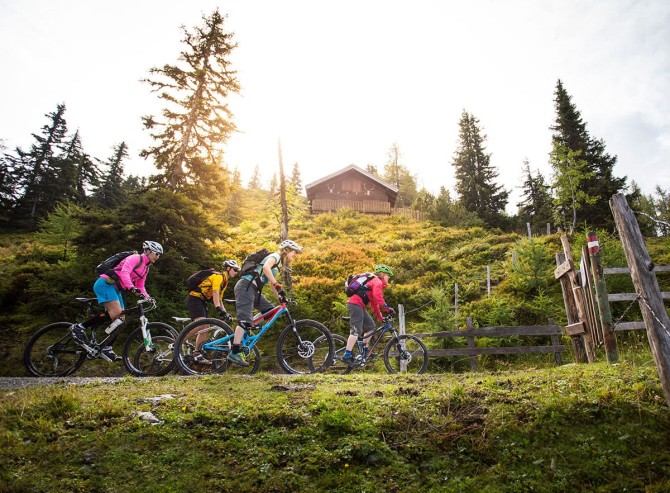 Radfahren im Sommerurlaub in Flachau  © SalzburgerLand Tourismus
