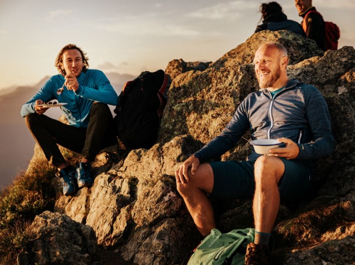 Jausnen am Berg in Flachau mit Hermann Maier © Flachau Tourismus - Niko Zuparic
