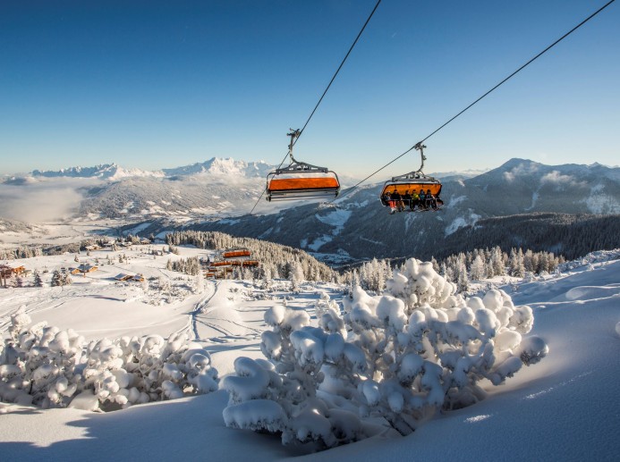 Lift in Snow Space Salzburg © Flachau Tourismus