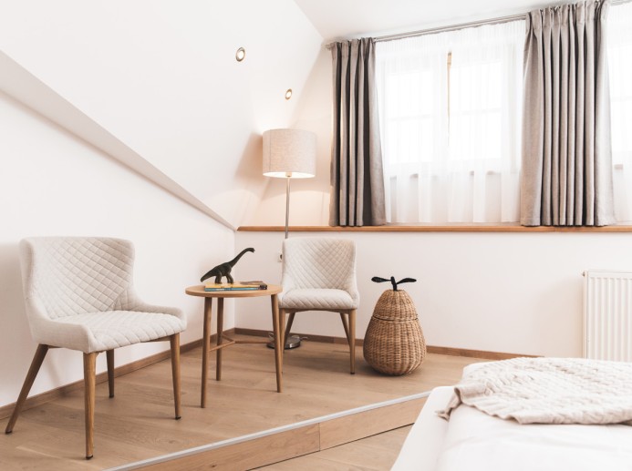 Liebevoll eingerichtete Zimmer