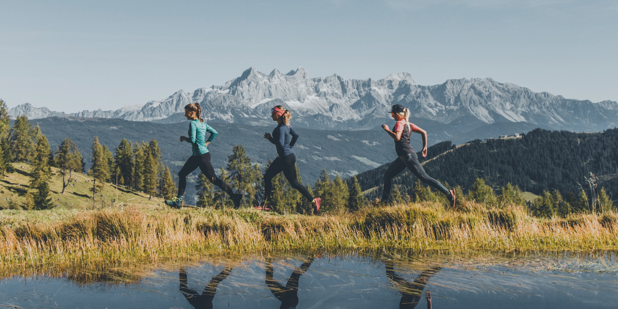 Jogging in den Bergen © SalzburgerLand Tourismus - Sebastian Klein