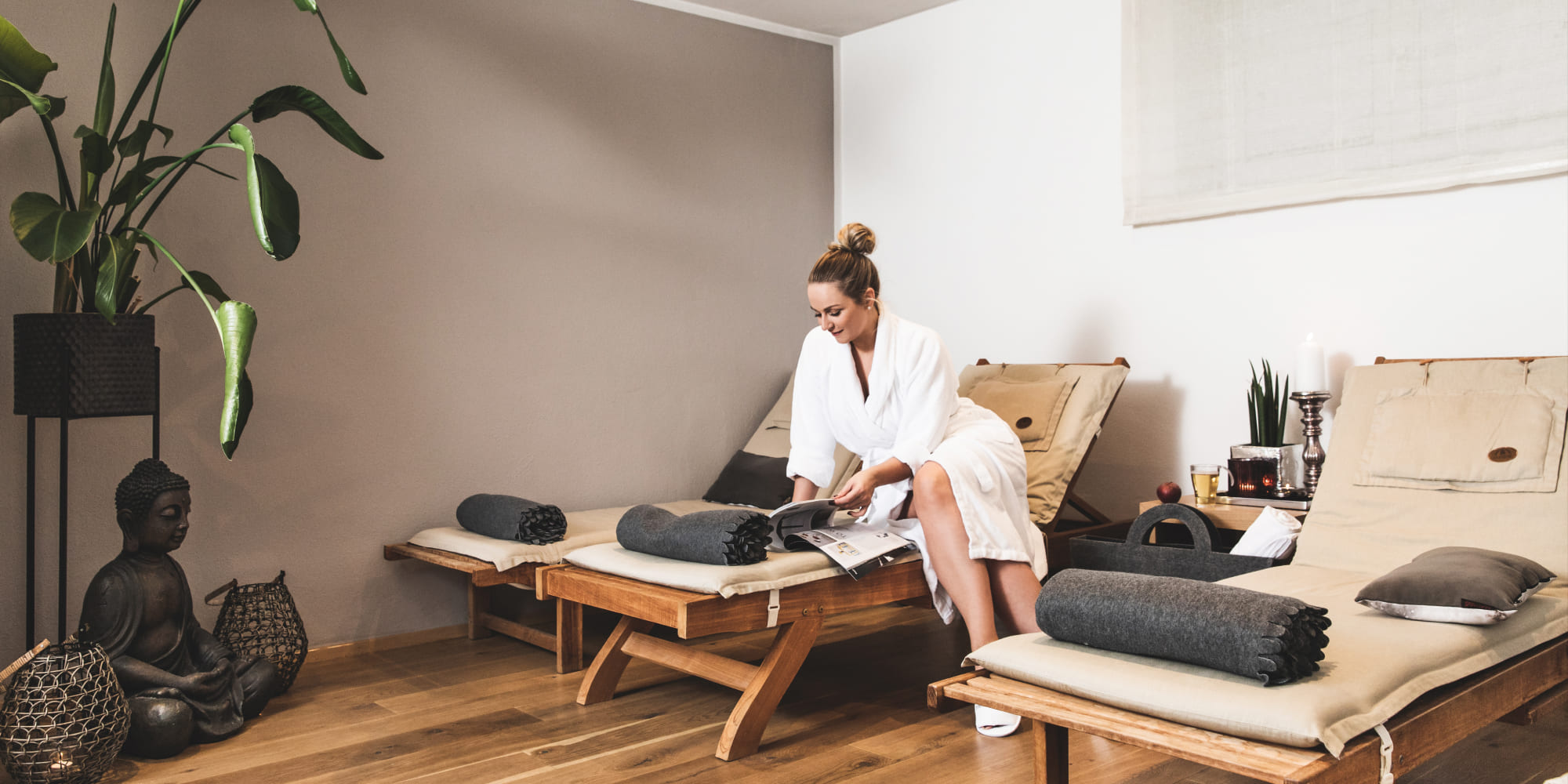 Wellnessbereich im 4-Sterne Hotel Montanara in Flachau
