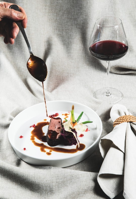 Verwöhngericht im Alpinen Gourmethotel Montanara