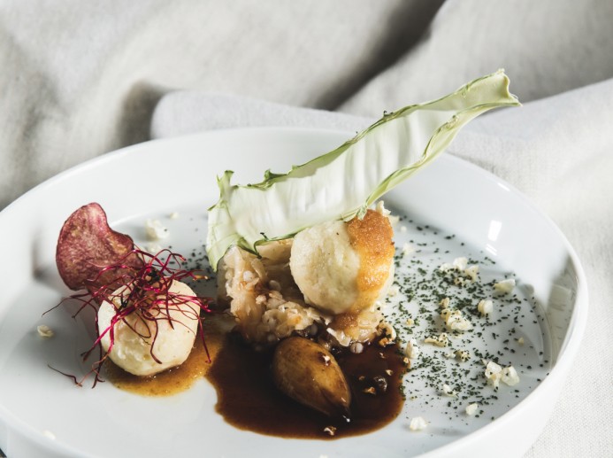 Essen im Restaurant Montanara