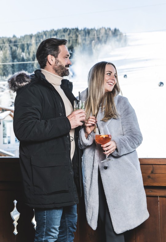 Skihotel Montanara direkt an der Piste in Flachau