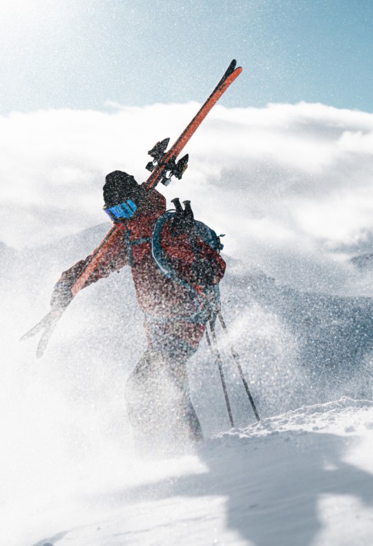 Skifahrer in Obertauern © SalzburgerLand Tourismus - Christoph Johann